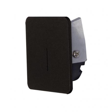 SOTAVENTO BAÑADOR PARED LED 3W 3000K IP42 CUA. NEGRO