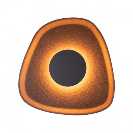 ACUSTIC APLIQUE LED 5W - 26 CM - CAFÉ