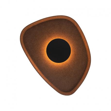 ACUSTIC APLIQUE LED 5W - 30 CM - CAFÉ