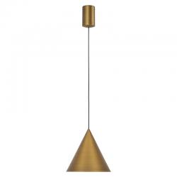 CONO COLGANTE LED 10W - CUERO - 18 CM - DIMABLE TRIAC