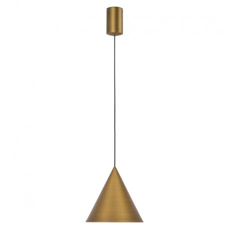 CONO COLGANTE LED 10W - CUERO - 18 CM - DIMABLE TRIAC