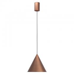 CONO COLGANTE LED 10W - COBRE - 18 CM - DIMABLE TRIAC