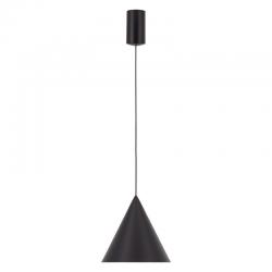 CONO COLGANTE LED 10W - NEGRO - 18 CM - DIMABLE TRIAC