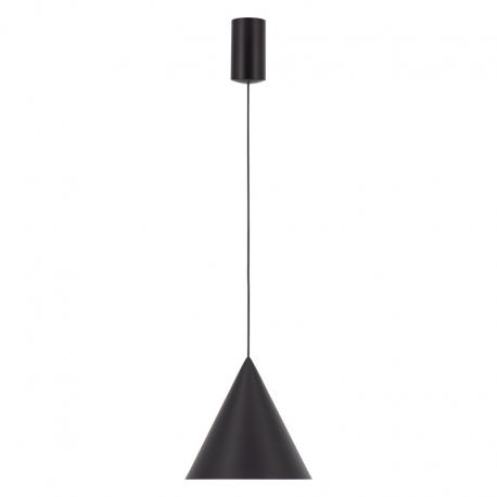 CONO COLGANTE LED 10W - NEGRO - 18 CM - DIMABLE TRIAC