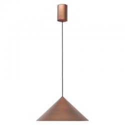 CONO COLGANTE LED 10W - COBRE - 24 CM - DIMABLE TRIAC