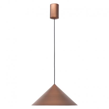CONO COLGANTE LED 10W - COBRE - 24 CM - DIMABLE TRIAC