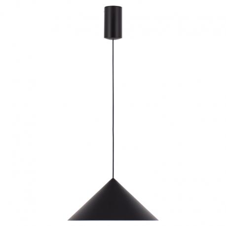 CONO COLGANTE LED 10W - NEGRO - 24 CM - DIMABLE TRIAC