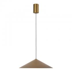 CONO COLGANTE LED 10W - CUERO - 30 CM - DIMABLE TRIAC