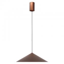 CONO COLGANTE LED 10W - COBRE - 30 CM - DIMABLE TRIAC