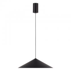 CONO COLGANTE LED 10W - NEGRO - 30 CM - DIMABLE TRIAC