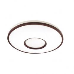 Plafon Perote 36w 3000-4000-6500k Blanco/Marron 3528lm 7,5x39x39cm C/remoto Y Reg.intensidad