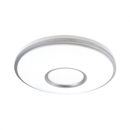 Plafon Perote 36w 3000-4000-6500k Blanco/Plata 3528lm 7,5x39x39cm C/remoto Y Reg.intensidad