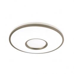 Plafon Perote 36w 3000-4000-6500k Blanco/Cuero 3528lm 7,5x39x39cm C/remoto Y Reg.intensidad