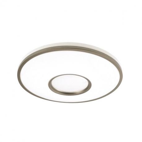 Plafon Perote 36w 3000-4000-6500k Blanco/Cuero 3528lm 7,5x39x39cm C/remoto Y Reg.intensidad