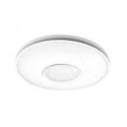 Plafon Perote 60w 3000-4000-6500k Blanco 5880lm 8x49x49cm C/remoto Y Reg.intensidad