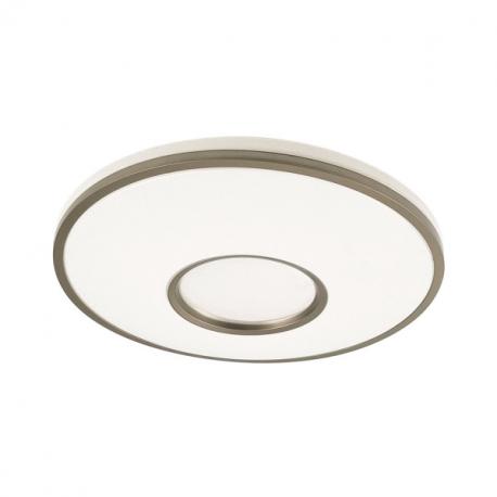 Plafon Perote 60w 3000-4000-6500k Blanco/Cuero 5880lm 8x49x49cm C/remoto Y Reg.intensidad