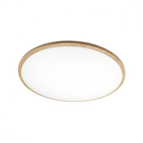 Plafon Eglon 36w 3000-4000-6500k Blanco/Madera 3528lm 6,5x39x39cm C/remoto Y Reg.intensidad