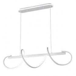 Colgante Yupi Blanco 149w 3000-4000-6000k 13572lm C/luz Ambiente Remoto Y Reg.intensidad Regx97x25cm