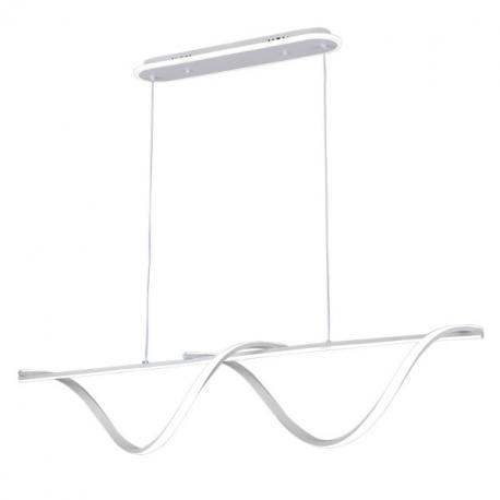 Colgante House Blanco 125w 3000-4000-6000k 5694lm C/luz Ambiente Remoto Y Reg.intensidad Regx110x15cm