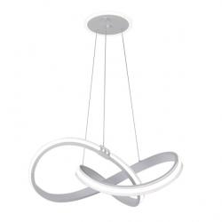 Colgante Glow Blanco 129w 3000-4000-6000k 10920lm C/luz Ambiente Remoto Y Reg.intensidad Regx58x58cm