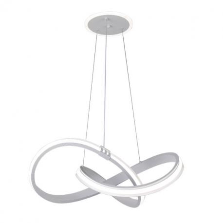 Colgante Glow Blanco 129w 3000-4000-6000k 10920lm C/luz Ambiente Remoto Y Reg.intensidad Regx58x58cm