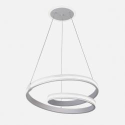 Colgante Luster Blan 129w 3000-4000-6000k 10920lm C/luz Ambiente Remoto Y Reg.intensidad Regx54x54cm