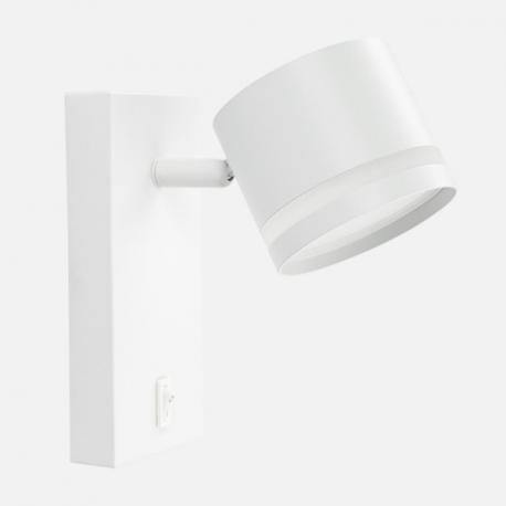 Aplique Ortiga 1 X Gx53 Blanco 9w 800lm Orientable Bombilla Incluida 16x8,3x15,5cm