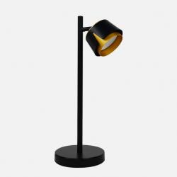 Sobremesa Domenica 1 X Gx53 Negro/oro 9w 4000k 800lm Bombilla Incluida 43x20x15cm