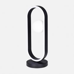 Sobremesa Fermoselle 10w+3w 4000k Negro 41,5x15x15cm 1105lm