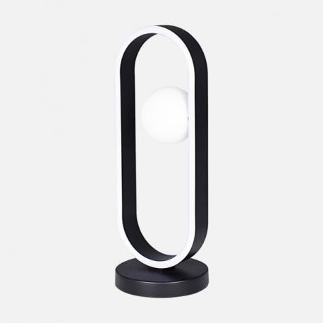 Sobremesa Fermoselle 10w+3w 4000k Negro 41,5x15x15cm 1105lm