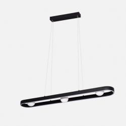 Colgante Fermoselle 26w+9w 4000k Negro Regx107,5x15cm 2975lm