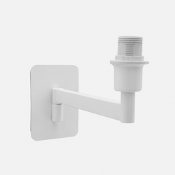 Arm. Aplique Abatible Pivo 1xe14 Blanco 14,5x8x22 Cm