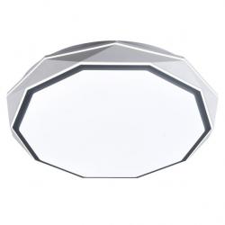 Plafon Red.odiel Gris 120w 3000-4000-6000k 7x50x50 Cm 10200lm C/remoto