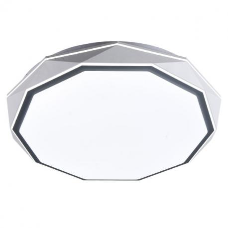 Plafon Red.odiel Gris 120w 3000-4000-6000k 7x50x50 Cm 10200lm C/remoto
