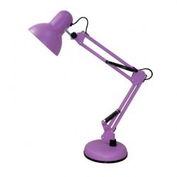 Flexo Articulado Viar 1xe27 Morado 55x12,5x14cm