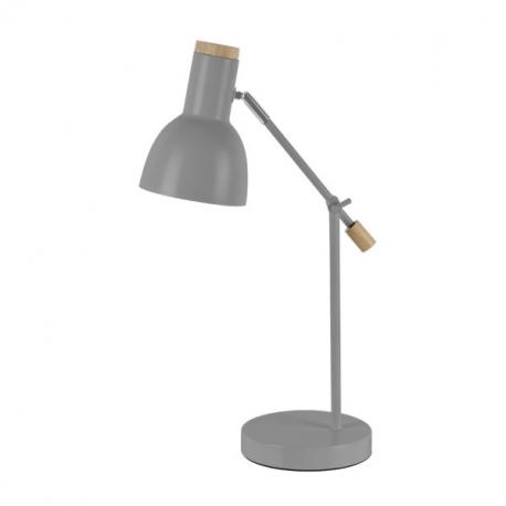 Flexo Tejo 1xe27 Gris/haya Orientable 50x15x16,5cm