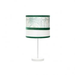 Sobremesa Peq. Caledonia 1xe14 Blanco/verde 43x17x17cm