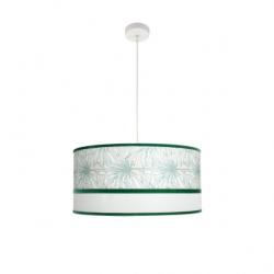 Colgante Caledonia 3xe27 Blanco/verde Regx60x60cm