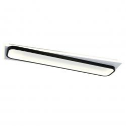 PLAFON LED MANTIS BLANCO-NEGRO LED 80W 5175LM 4000K- 80*18CM