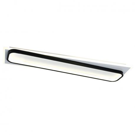 PLAFON LED MANTIS BLANCO-NEGRO LED 80W 5175LM 4000K- 80*18CM