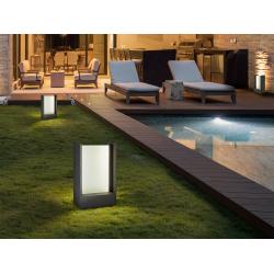 MATIA- BALIZA EXTERIOR GRIS H30 IP65