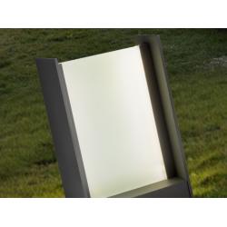 MATIA- BALIZA EXTERIOR GRIS H30 IP65