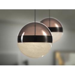 ORBES- LAMPARA 1L CROMO NEGRO D15