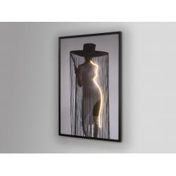 DIVA- CUADRO LUZ LED 80X120