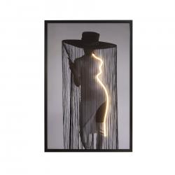 DIVA- CUADRO LUZ LED 80X120