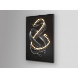 CINETIC- CUADRO LUZ LED 80X120