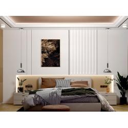 CHARLIZE- LAMPARA 1L- PLATA
