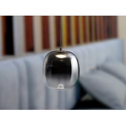 ONICE- LAMPARA 1L NEGRO-SMOKE