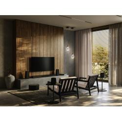 CORINA- LAMPARA 1L NEGRO-COBRE
