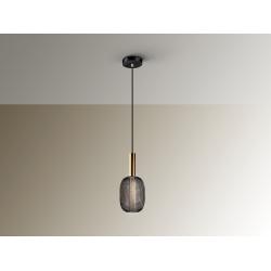 MICRON-LAMPARA 1L ORO/NEGRO